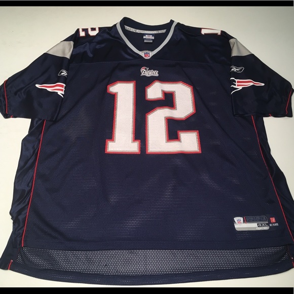 Vintage Tom Brady Patriots Jersey 4xl 